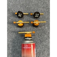 Genuine mini gas valve connected to stone air welding set
