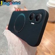 Jingsanc không khung vỏ điện thoại cho Redmi TURBO 4 Pro siêu mỏng mờ cứng PC chống sốc máy ảnh vỏ l