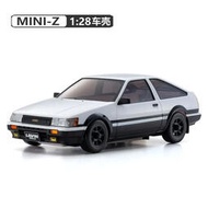京商KYOSHO MINI-Z AWD MA020 經典車型AE86 LEVIN 車殼仿真模型