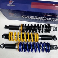 MOTORCYCLE ABSORBER SET PHOMSU 335M YELLOW BLACK BLUE SHOCK