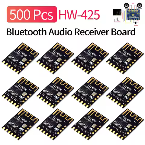 10-50Pcs HW-425 Bluetooth Audio Receiver Module Bluetooth-compatible 4.2 Wireless HiFi Stereo Lossle