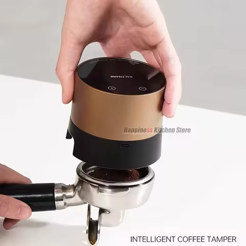 Electric Coffee Tamper Automatic Portable 58MM Tamper Mini Coffee Tamper Rechargeable For Camping Co