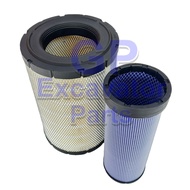 EX200-5 / 6BG1 Hydraulic Excavator Engine Air Cleaner Filter Element Set