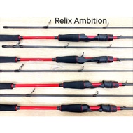 Relix Ambition Spinning Rod Casting Rod 5.6ft / 6.0ft / 6.6ft / 7.0ft
