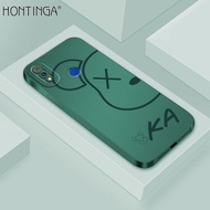 Hontinga ปลอกกรณีสำหรับ Realme 5 Pro 3 Pro Realme 6 Pro Realme 7 Pro 5กรัมกรณีใหม่สแควร์ซอฟท์ซิลิโคนกรณีเย็นหมีเต็มปกกล้อง Protectior กันกระแทกกรณียางปกหลังโทรศัพท์ปลอก Softcase สำหรับสาวๆ