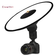 Universal 42cm Round Studio Flash Softbox Speedlite Diffuser Reflector Strap New K1KF