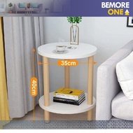 Meja Bulat Susun Tingkat Minimalis Meja Sudut kopi Cafe Meja tamu Meja sofa