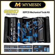 MY ESKO 85pcs Professional Tool Box Set Combination Socket Wrench Ratchet Tools / Box Socket Set / S