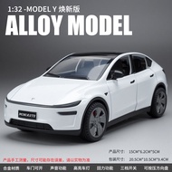 1:32 Model Y New Energy Simulation Car Model Alloy Diecast Sound and Light Toys Childrens Gifts Hobb