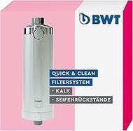 BWT Quick & Clean Anti-Limescale Filter System with 1 Filter Cartridge, Limescale Protection, Bathro
