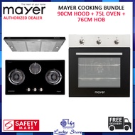 (Bulky) MAYER HOOD, HOB AND OVEN PACKAGE, MMSI900HS + MMGH773HI / MMSS773 + MMDO9, FREE DELIVERY