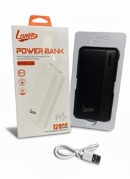 Powerbank Lamigo L228 12000Mah Fast Charge 2usb Power bank isi daya kilat Cocok untuk sehari hari