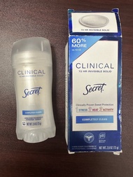 Secret 臨床止汗露 72小時隱形固體