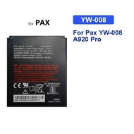5150mAh Long-Lasting Performance For Pax YW-008 A920 Pro Pos Payment Terminal Battery