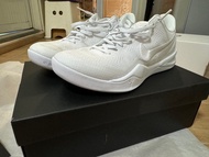 Nike Kobe 8 Protro "Halo" 科比8 白龍 減震防滑耐磨 低幫籃球鞋男女同款 白色