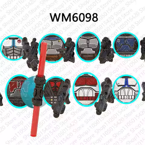 Clone Troopers Building Blocks Scout Appo Echo Cody Rex Jesse Commando SEV Gree Kashyyyk Wrecker Act