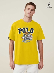 NY POLO NEWYORK CLUB# เสื้อยืดหมี ของแท้ รุ่นNY033