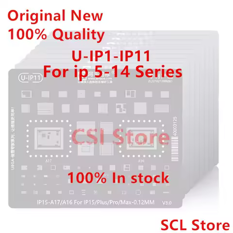 Amaoe BGA Reballing Stencil For iPhone 14 Plus 11 Pro Max 12 13 Mini X XS XR 8 8P 7 6S 6 5S 5C 5 A16