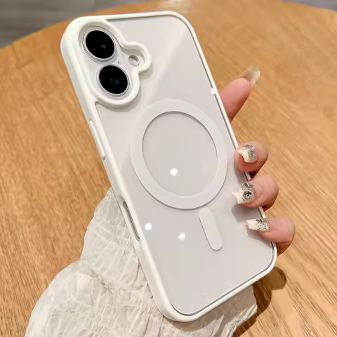 Luxury Shockproof Magsafe Wireless Charge Case for 16 iPhone 15 14 Plus 13 12 Mini 11 Pro X XR XS Ma