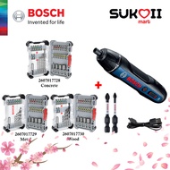 SKOI BOSCH [Bundle] GO 2 SOLO Smart Screwdriver-06019H21L1+BOSCH 35pcs Extra Bit Set-2607017728,2607
