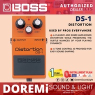 BOSS DS1 Distortion Guitar Effects Pedal (DS-1)