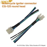 [DEMO3] 1/2/4Pcs Motorcycle Ignition Coil Plug, Electric Cable Wire CG-125 Round Head Harness Plug H