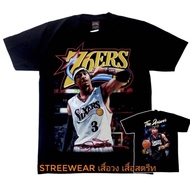 allen iverson T-Shirt Basketball 76ers Riverson