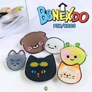 BOYNEXTDOOR BBNEXDO BNB Brooch Pin - KPOP Brooch Pin - KPOP Merch - BOYNEXTDOOR Merch