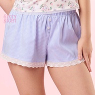 6IXTY8IGHT ELPHABA, Striped Shorts HW10047