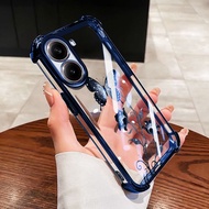 YBD Phone Case For Xiaomi POCO X7 Pro 5G Vines Flowers Butterflies Anti-drop Protection