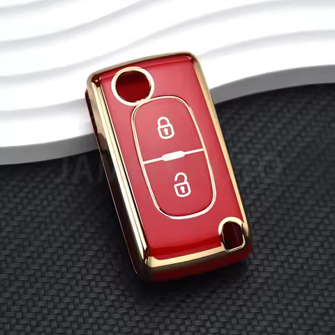 TPU 2 Buttons Car Remote Key Case For Peugeot 107 207 307 308 407 607 3008 5008 for Citroen Xsara Pi
