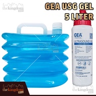 Gea USG Gel Jelly Ultrasound 5 Liter Gallon Refill Bottle