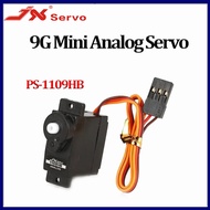 JX PS-1109HB 4.8V-6V 9G 2KG Large Torque Plastic Gear Mini Micro Servo For 1/18 RC Car Plane Boat Mo