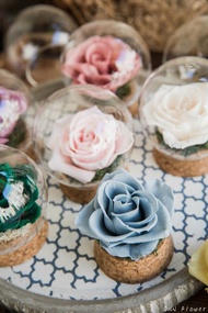 藍色玫瑰/永生花玻璃球/玻璃花球/永生花盅/永生花禮/畢業禮物/花