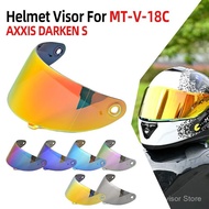 Visor For MT MT-V-18C Axxis Draken S Motorcycle Helmets Wind Shield Lens Replacement Parts Cascos Mo