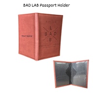 Bad Lab Passport Holder Customize Name