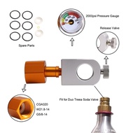 Alilin Sodas Bottle Adapters CO2 Cylinders Refill Adapters CO2 Fill ValvesConnector Adapters