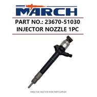Diesel Fuel Injector 095000-7700 23670-51030 for Toyota Land Cruiser 1VD FTV 4.5