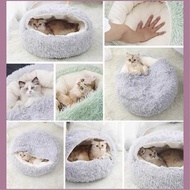 日本暢銷 - 人氣暖笠笠保暖睡袋貓窩 (顏色隨機送出)（直徑約60cm）