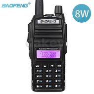 A7 Baofeng UV-82 8W 10KM Tri-Power Modes Dual PTT Walkie Talkie Portable VHF UHF Two Way Radio Ham R