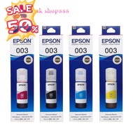 สินค้าประกันศูนย์ EPSON Ink 003 Original หมึกเติมแท้สำหรับ EPSON L3110 L3210 L3216 L3150 L3250 NO.00