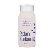Captain Blankenship Refresh Dry Shampoo Powder, Absorbs Oil and Boosts Volume, All Natural, Cruelty 