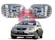 ไฟเลี้ยว ไฟเลี้ยวข้าง ไฟแก้ม เพชร CLEAR CRYSTAL SIDE LIGHT TOYOTA SOLUNA VIOS GEN 1 โตโยต้า โซลูน่า 