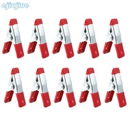 cc New 10Pcs Metal Spring Clamps 2 Clip for w Soft Plastic Tips Grip Photos