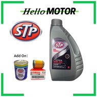 STP ENGINE OIL TREATMENT PRO FORMULA MINYAK HITAM 15W50 4T OIL FILTER YAMAHA F700 AX3 ACTIV Y15 LC13