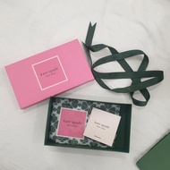Gift box kate spade Wallet authentic original Complete With Paper Ribbon