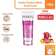 [RM 11.61 AFTER SHOPEE COIN REBATE] Ponds Flawless White Facial Foam 100g - Deep Whitening