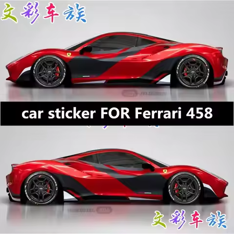 car sticker FOR Ferrari 458 special special modification Custom fashion sports decal film accessorie