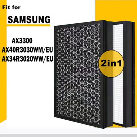 CFX-G100/EU Replacement HEPA Carbon Filter for Samsung Air Purifier AX3300 AX40R3030WM/EU and AX3300