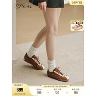 73hours Women's Shoes Sun Kiss Autumn New Style Ballet Style Thin-Soled German Training Shoes Women 